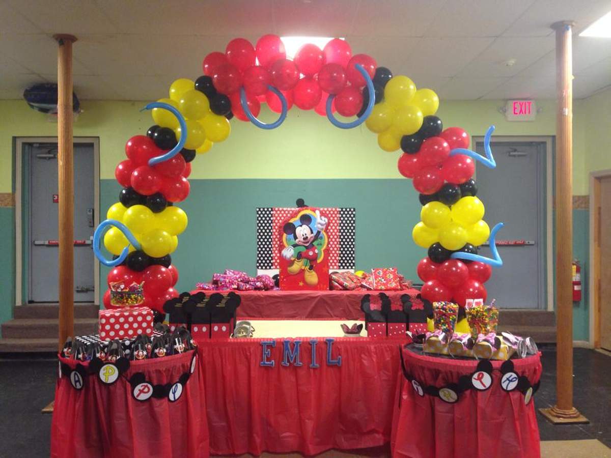 Emil is ONE! - Mickey Mouse
