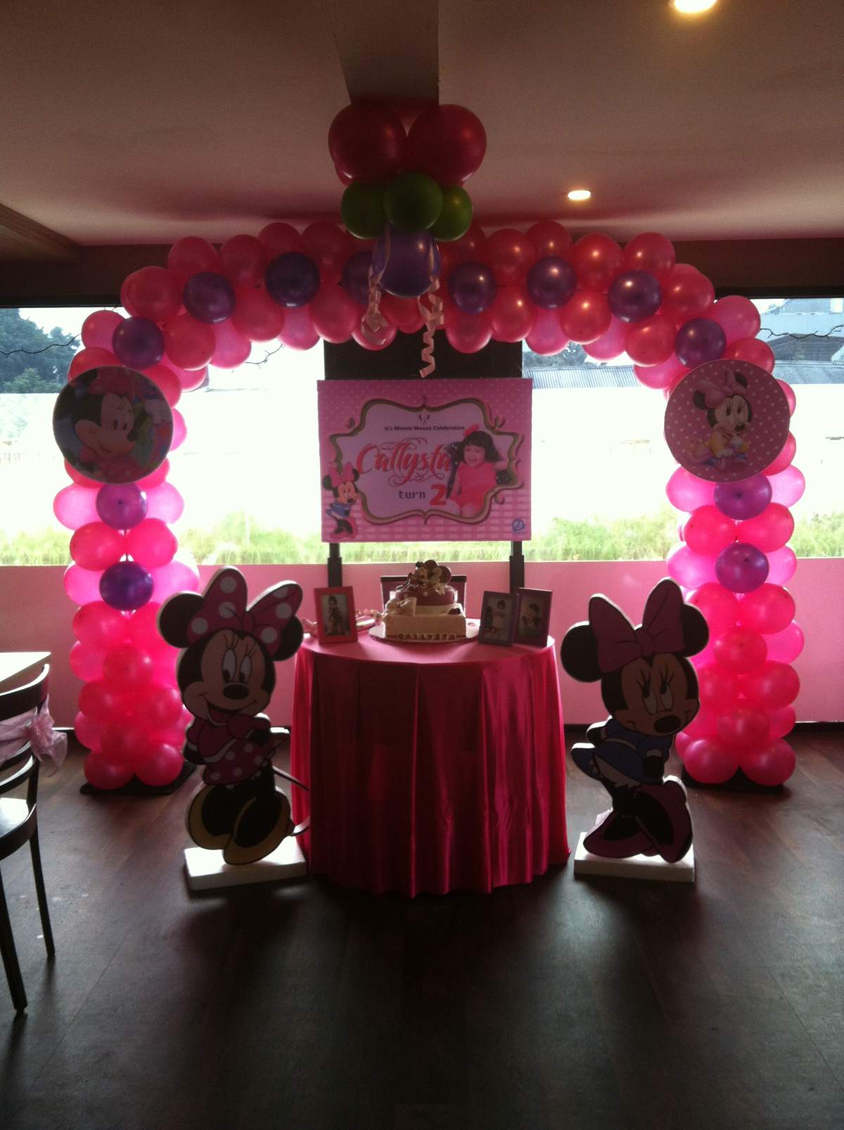 Callysta 2nd Birthday Party - Minnie Mouse