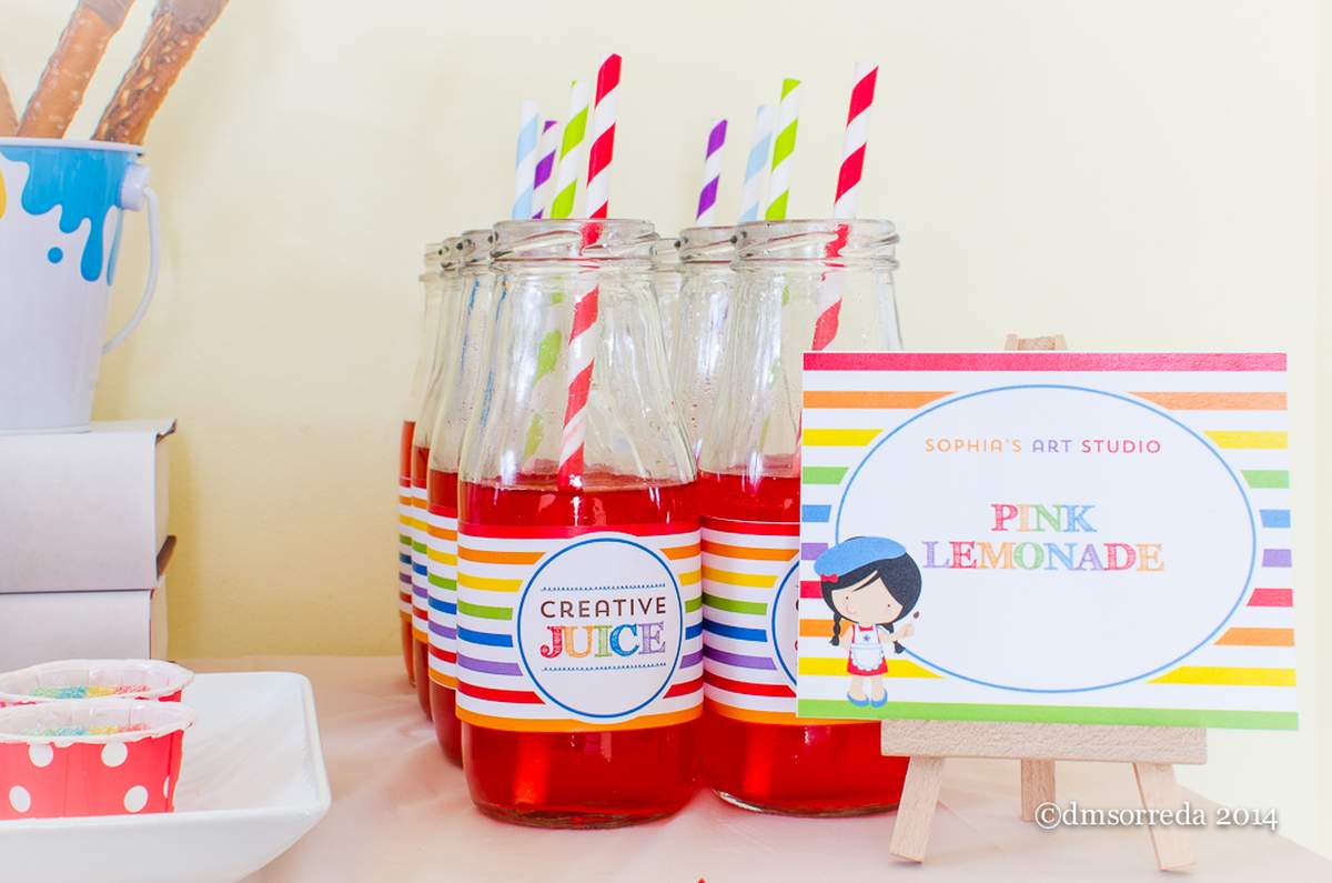 Arts & Crafts Birthday Party Ideas Photo 5 of 19 Catch My Party