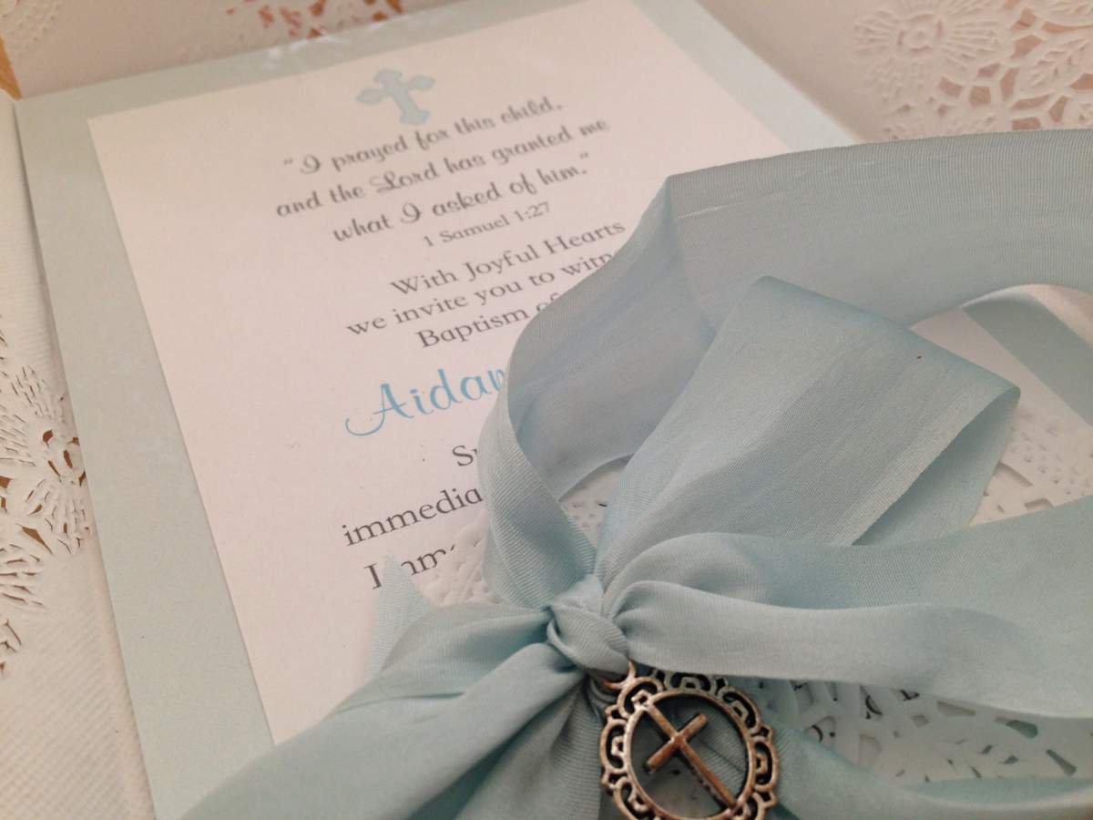 Aidan's Baptism - Christening