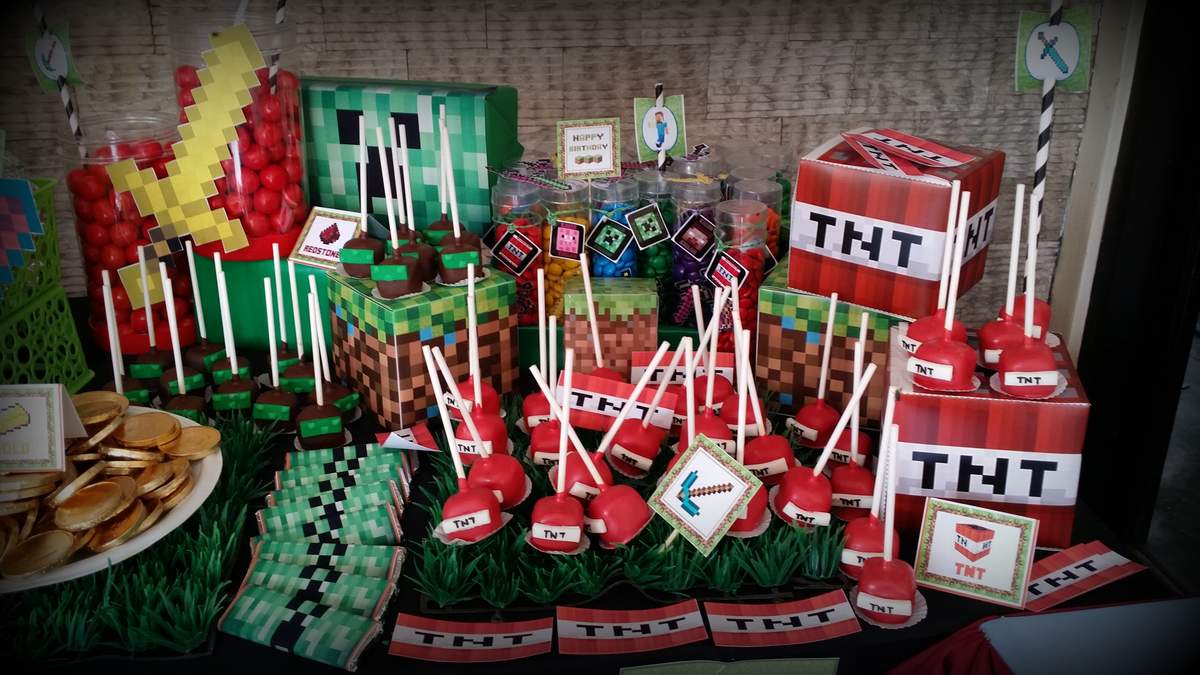Kaleb & Kellan's MineCraft Birthdays - Minecraft