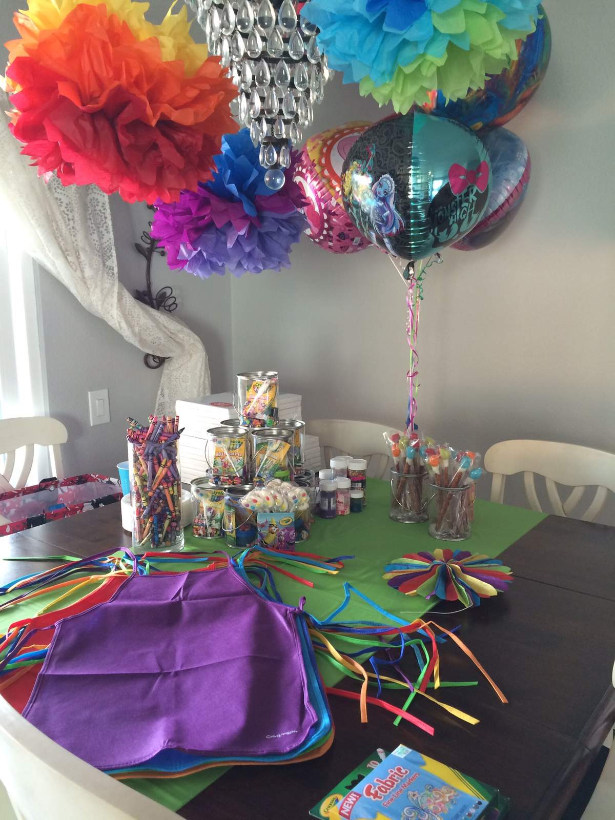 Arts and Crafts Birthday Party Ideas Photo 4 of 16 Catch My Party