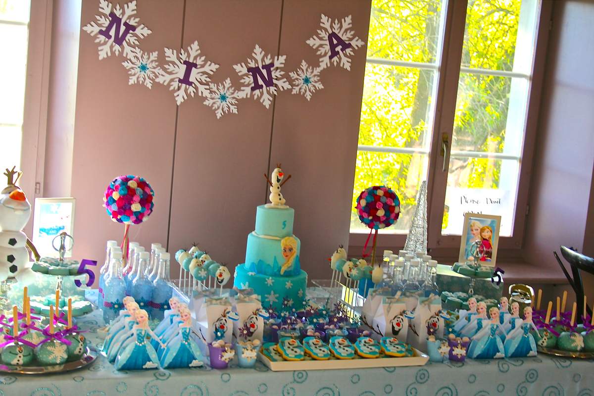 Frozen Party - A Frozen Party for Nina Mae
