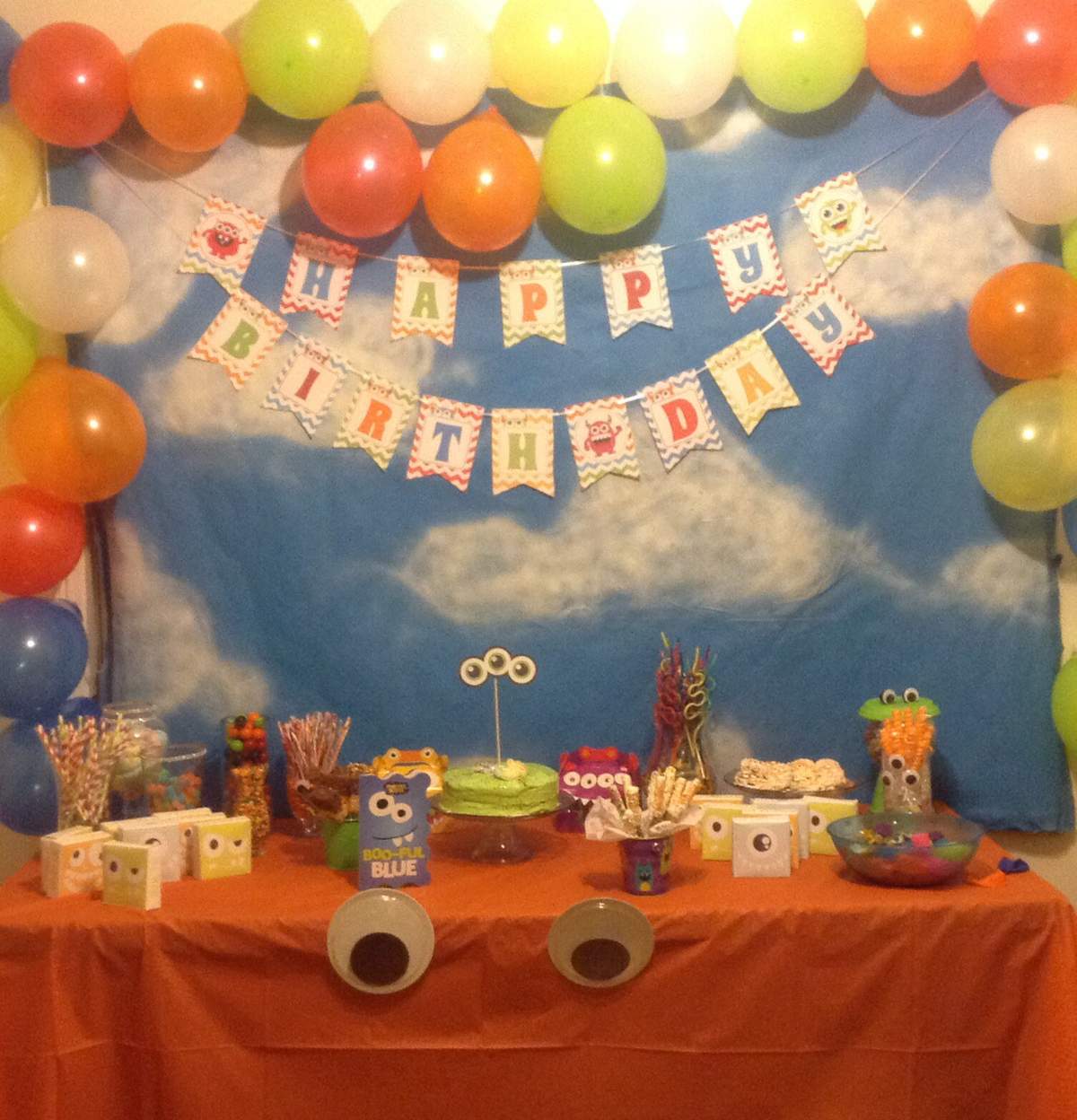 Masons second birthday - Monsters