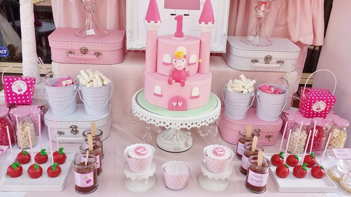 Kara's 1st Birthday - Peppa 'Princess' Pig