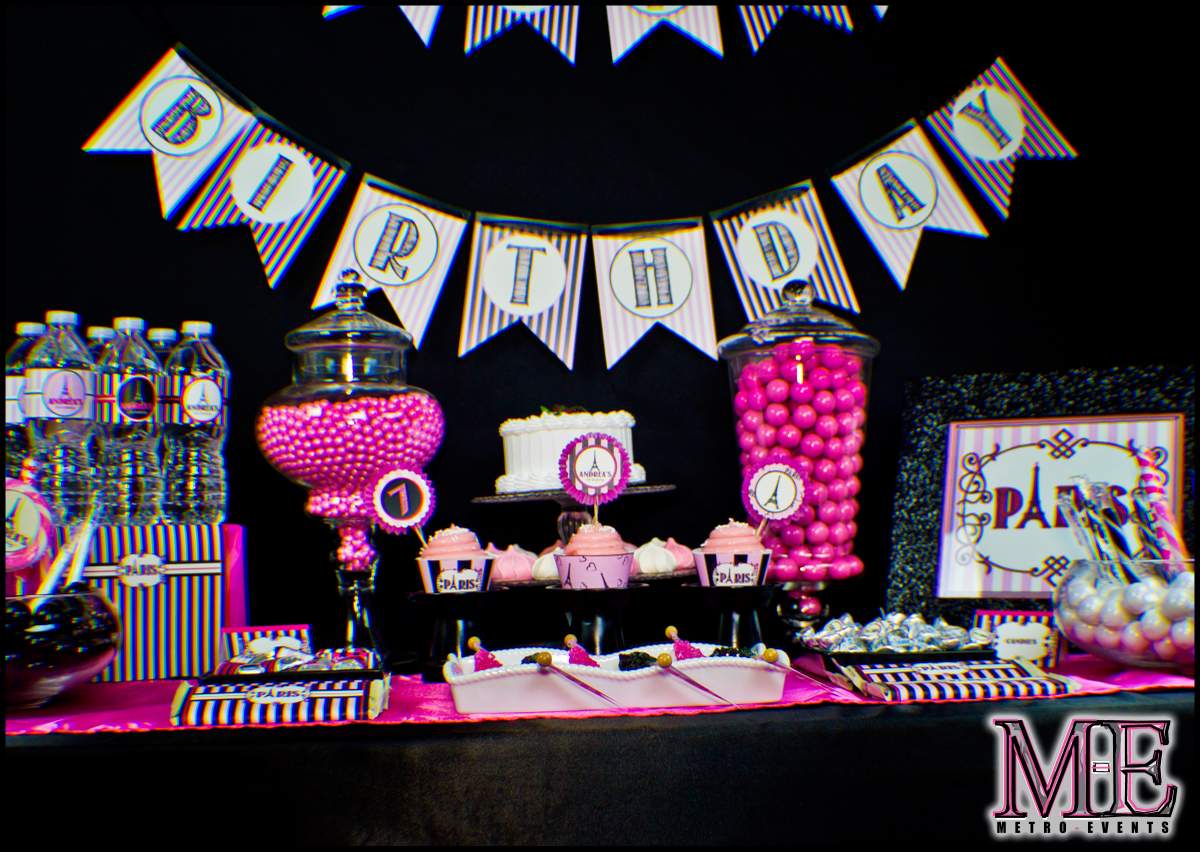 Paris Party Theme - French / Parisian