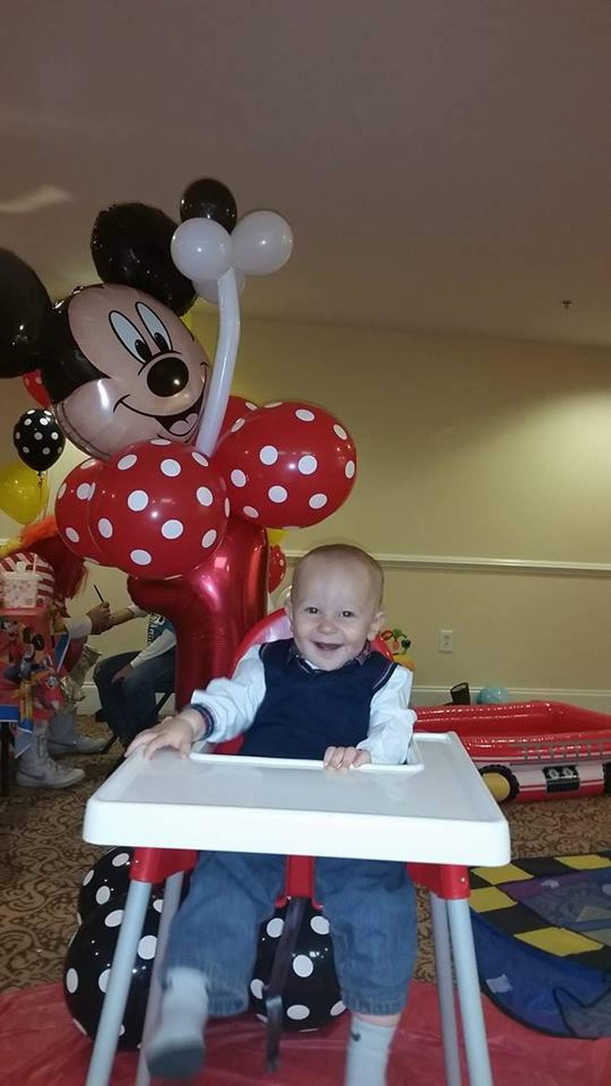 Oliver's First Mickey Mouse Birthday - 1st Mickey Mouse