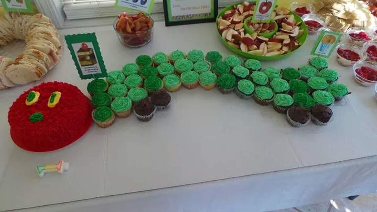 Kenton's Very Hungry Caterpillar 1st Birthday Party! - Very Hungry Caterpillar