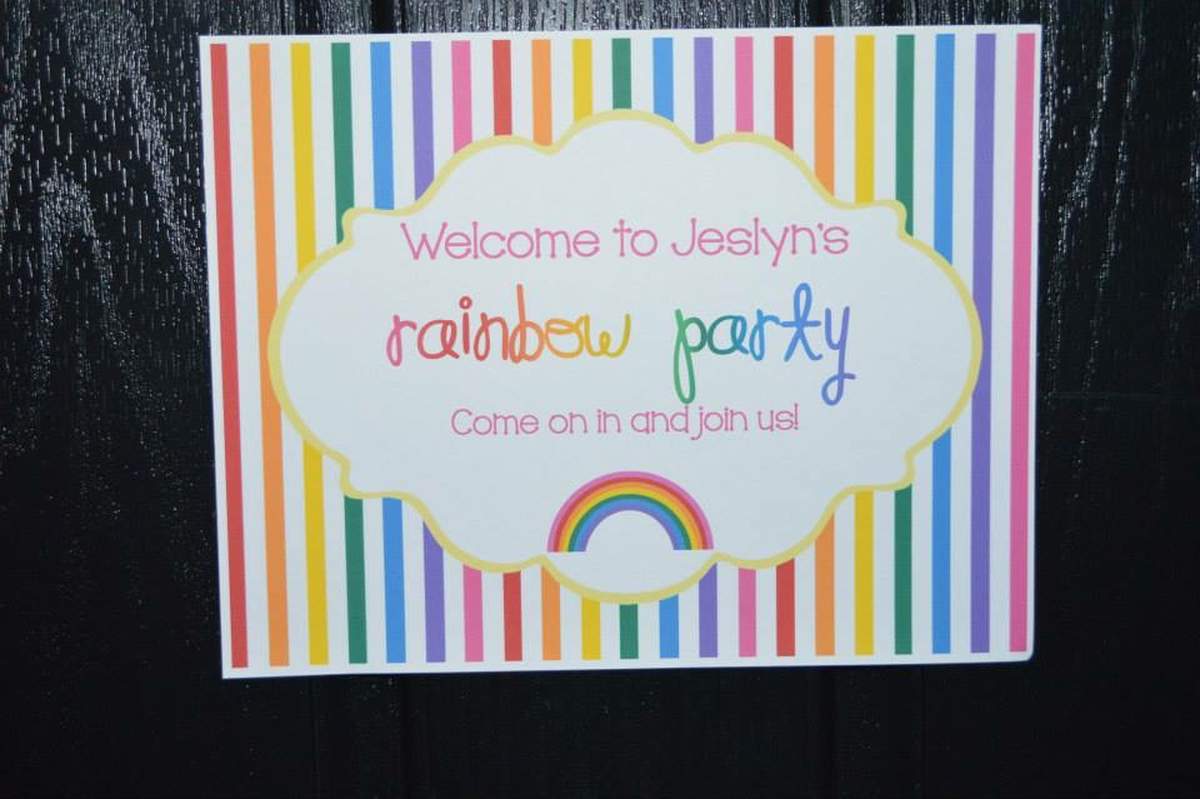 Jeslyn's Rainbow Party - Rainbow 