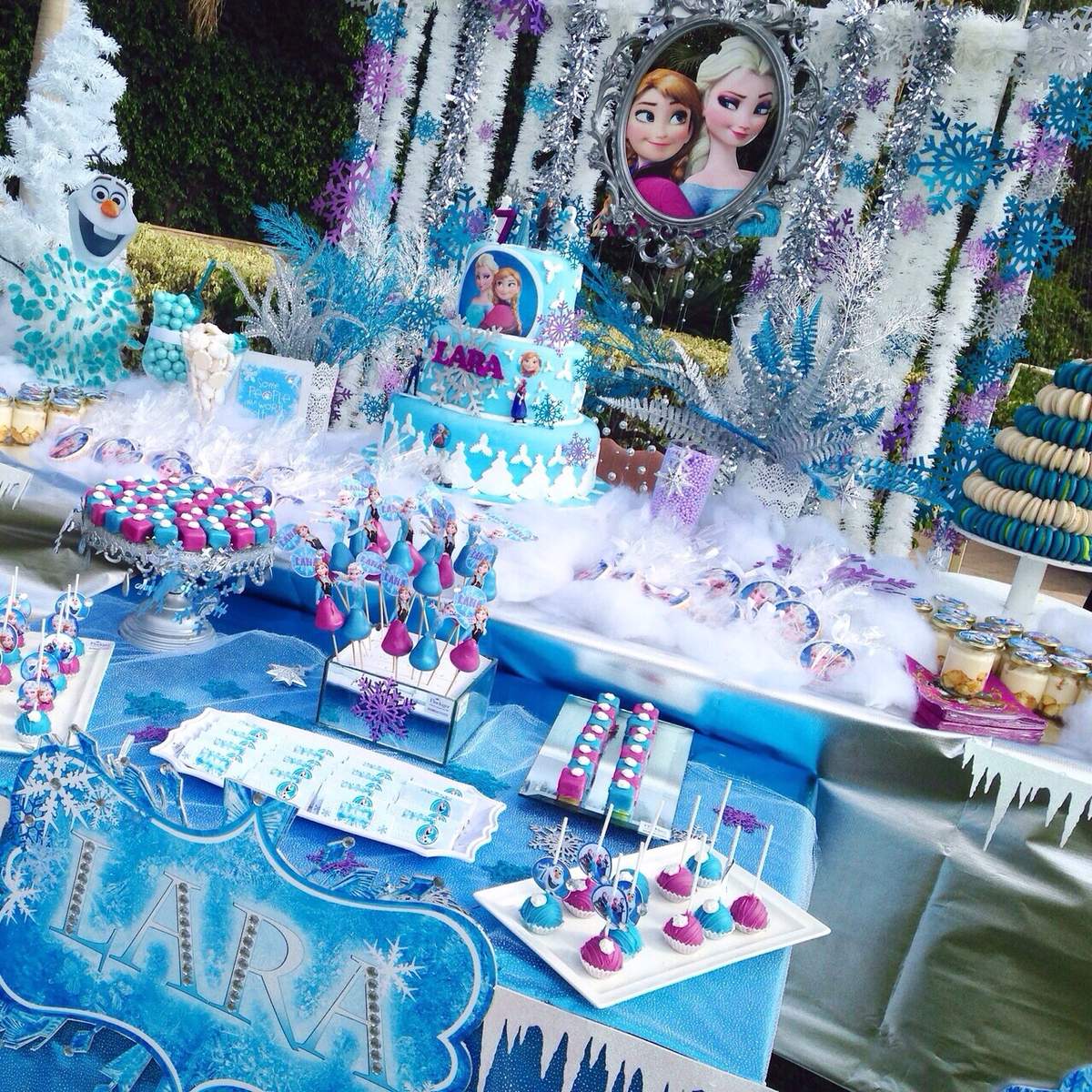 Lara's frozen birthday party - Frozen (Disney)