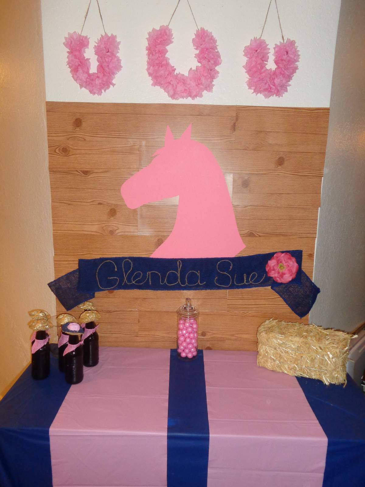 Cowgirl pony party - Pink Cowgirl pony