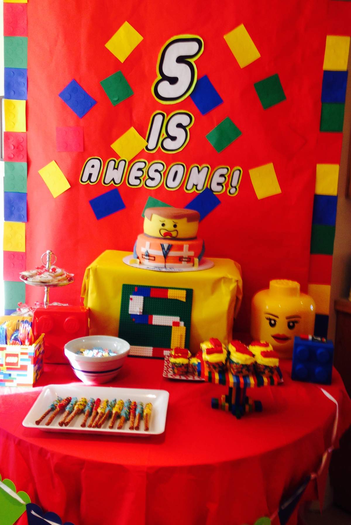 Cameron's Awesome Lego Movie Party - Lego Movie