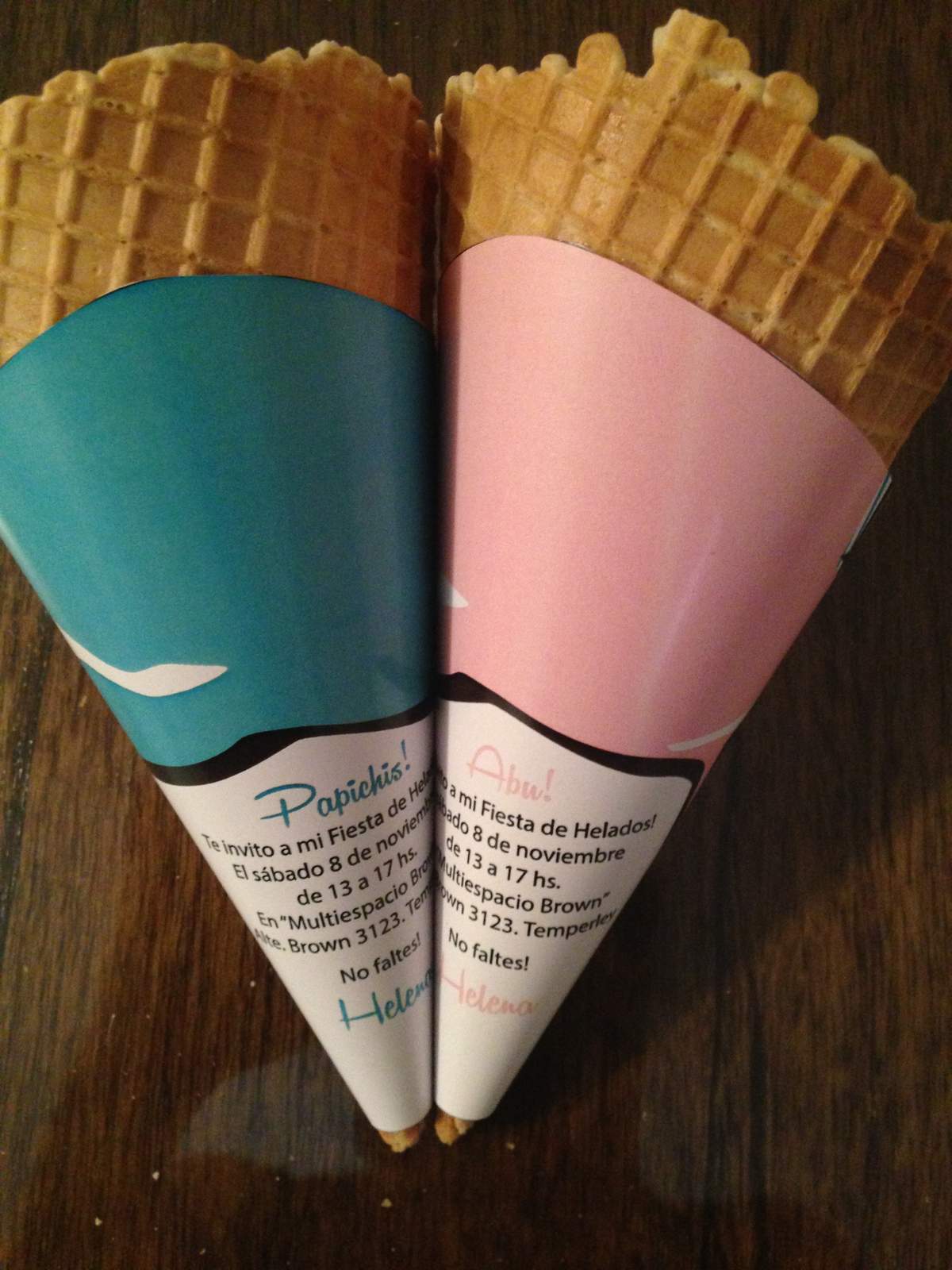 "Helena´s Ice Cream Party" - Ice Cream! Ñam!
