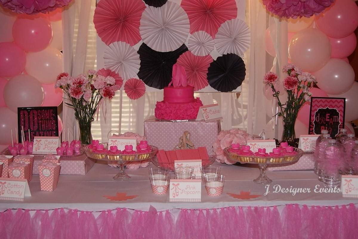 Leah's 3rd Birthday - Ballet Themed