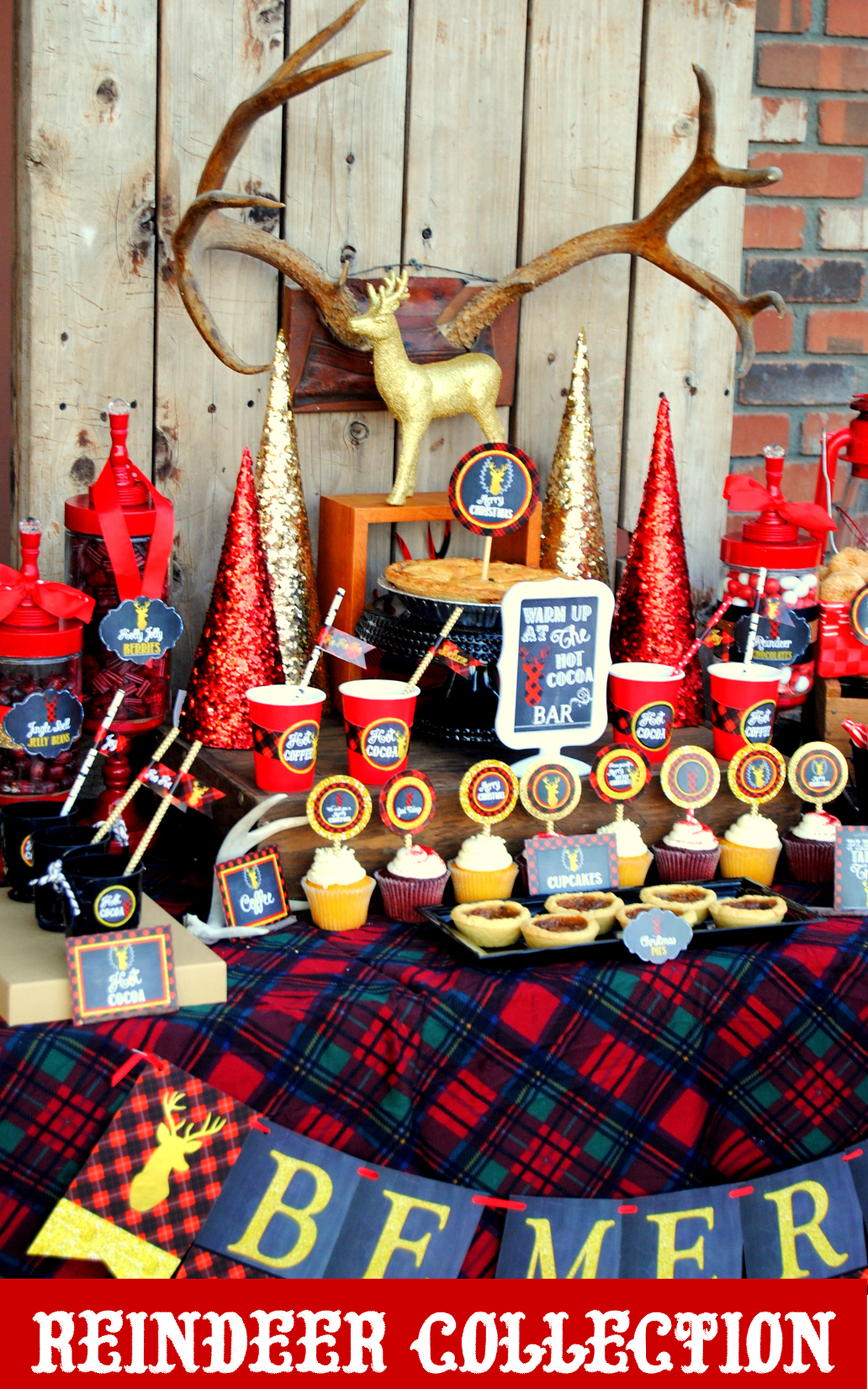 Rustic Reindeer - Christmas 
