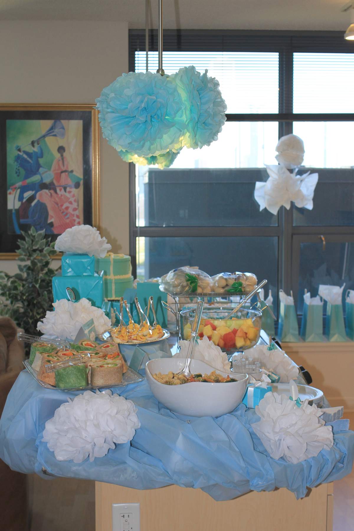 Tiffany's Inspired Birthday Luncheon Birthday Party Ideas Photo 1 of