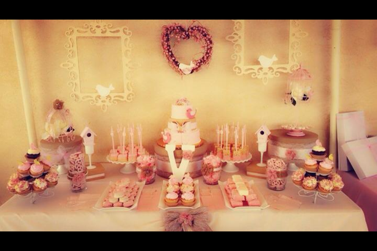 "Brenda's Birdie Shower" - "Birds, Vintage, Shabby Chic"
