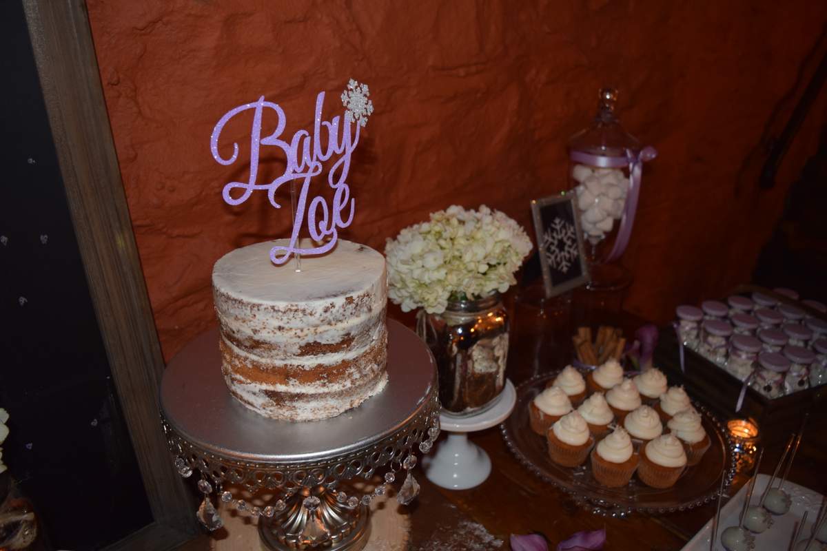 Rustic Winter Baby Shower - Baby Shower / Sip & See