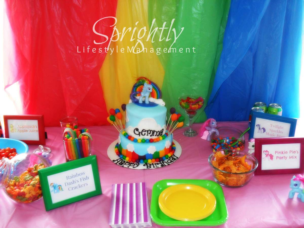 Rainbow My Little Pony Party  - Rainbow My Little Pony Party 