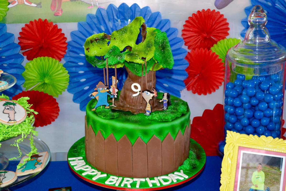 Jaeden's backyard bash - Phenias and ferb