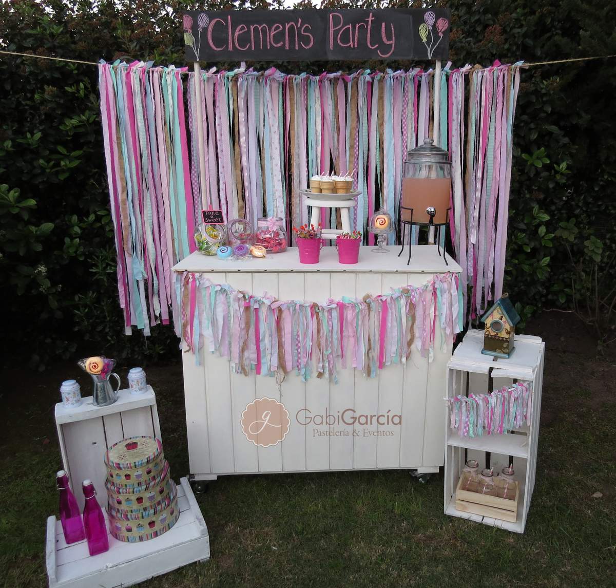 Clementina's birthday party - Shabby chic