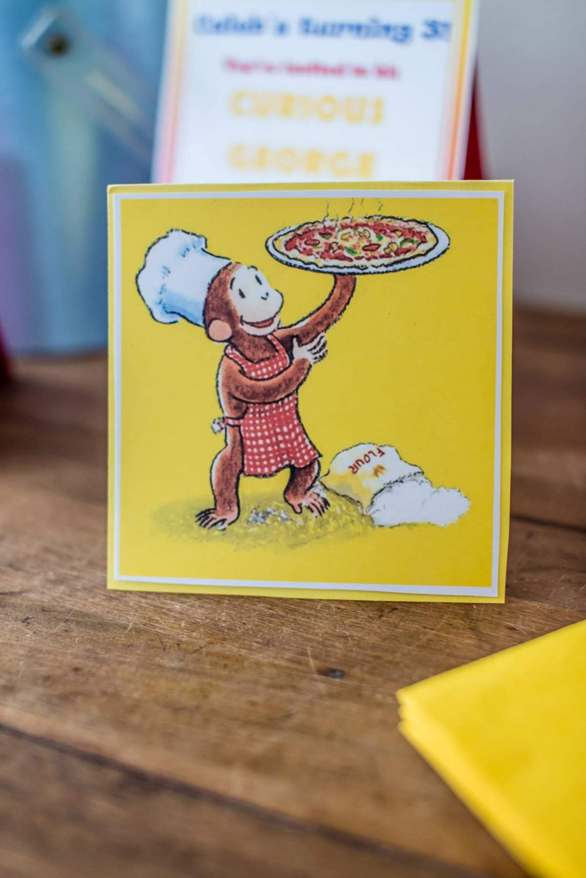 Caleb's 3rd Birthday - Curious George
