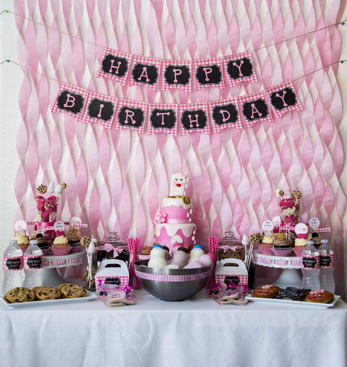 Isabel's Second Birthday - Milk & Cookies