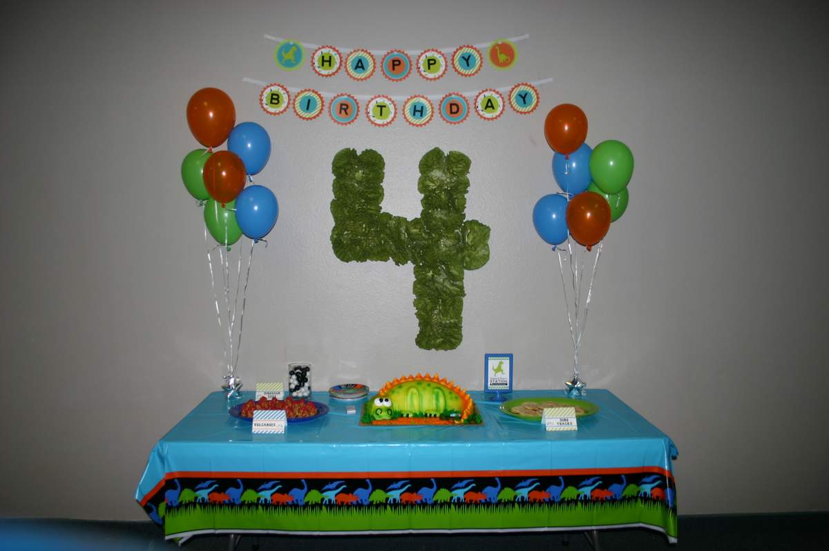 Sawyer's 4th Birthday - Dinosaurs
