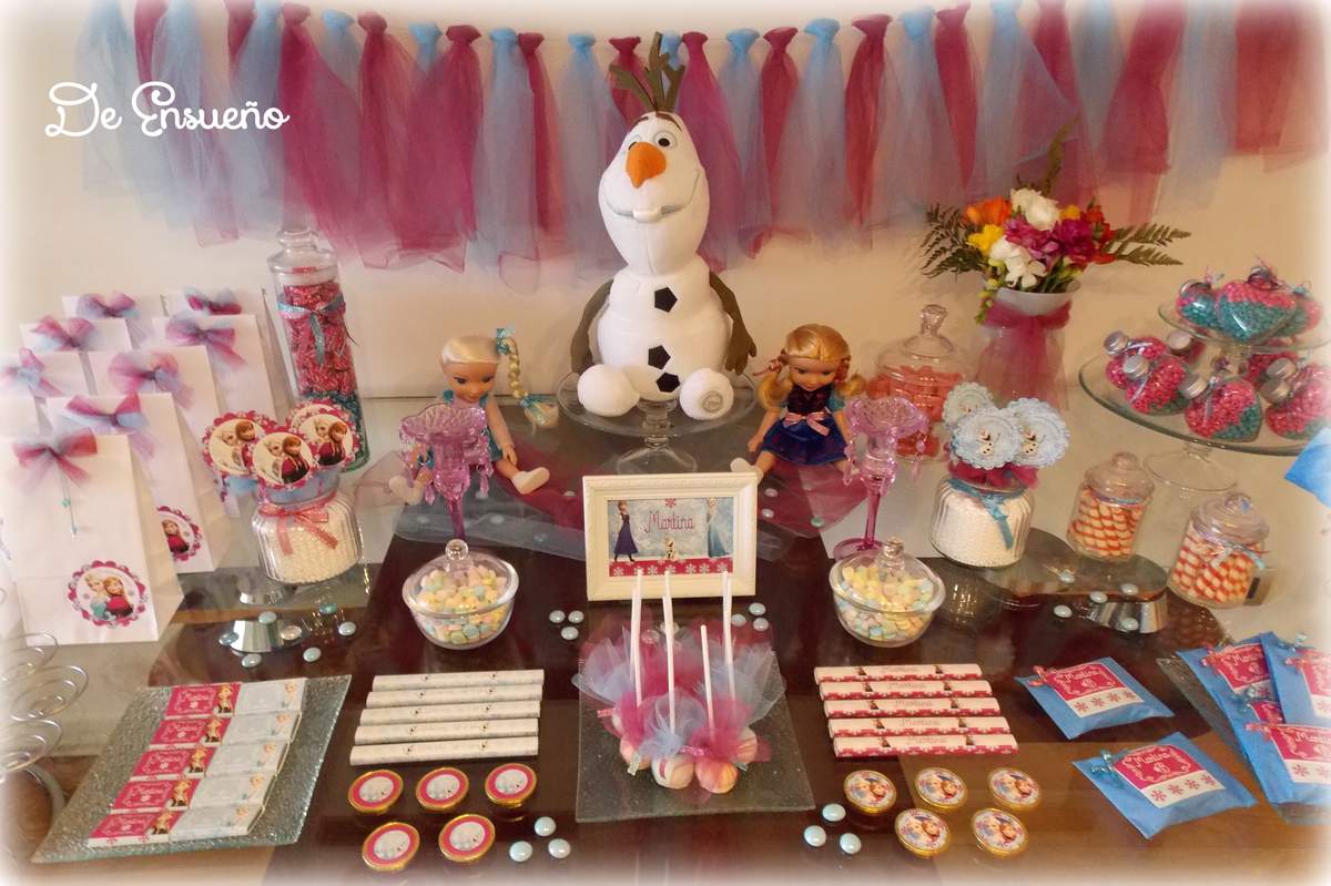 Anna, Elsa and Olaf party - "Frozen party"
