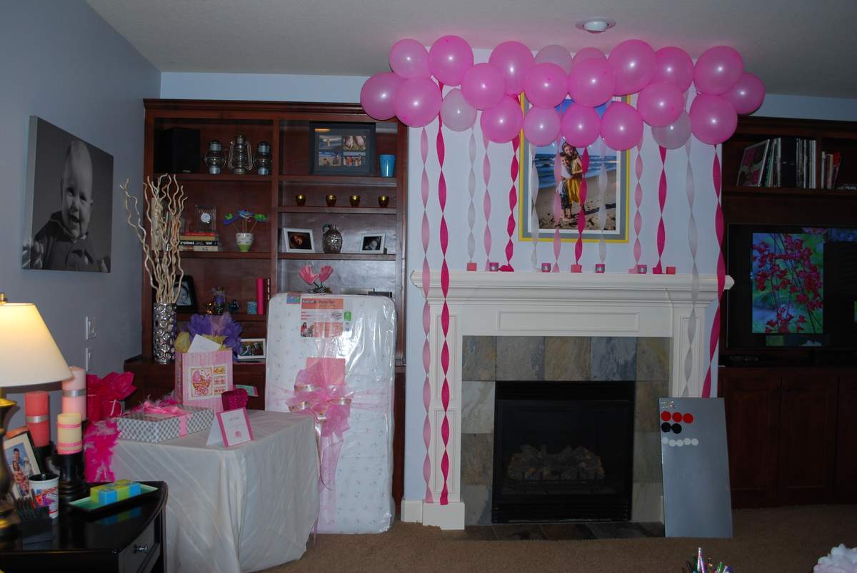 Sweet Pea Baby Shower - Sweet Pea Pink and Grey