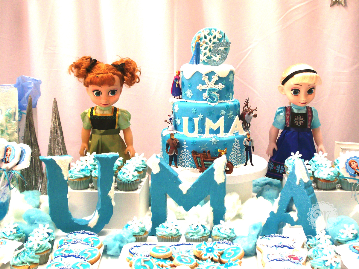 Uma's 5th Frozen Party - Frozen (Disney)