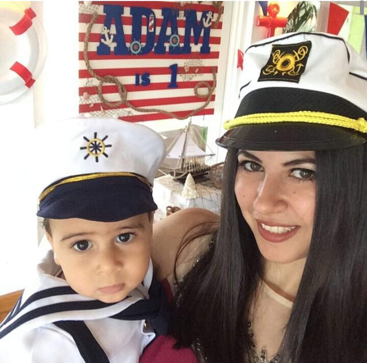 ADAM the sailors first birthday - Nautical