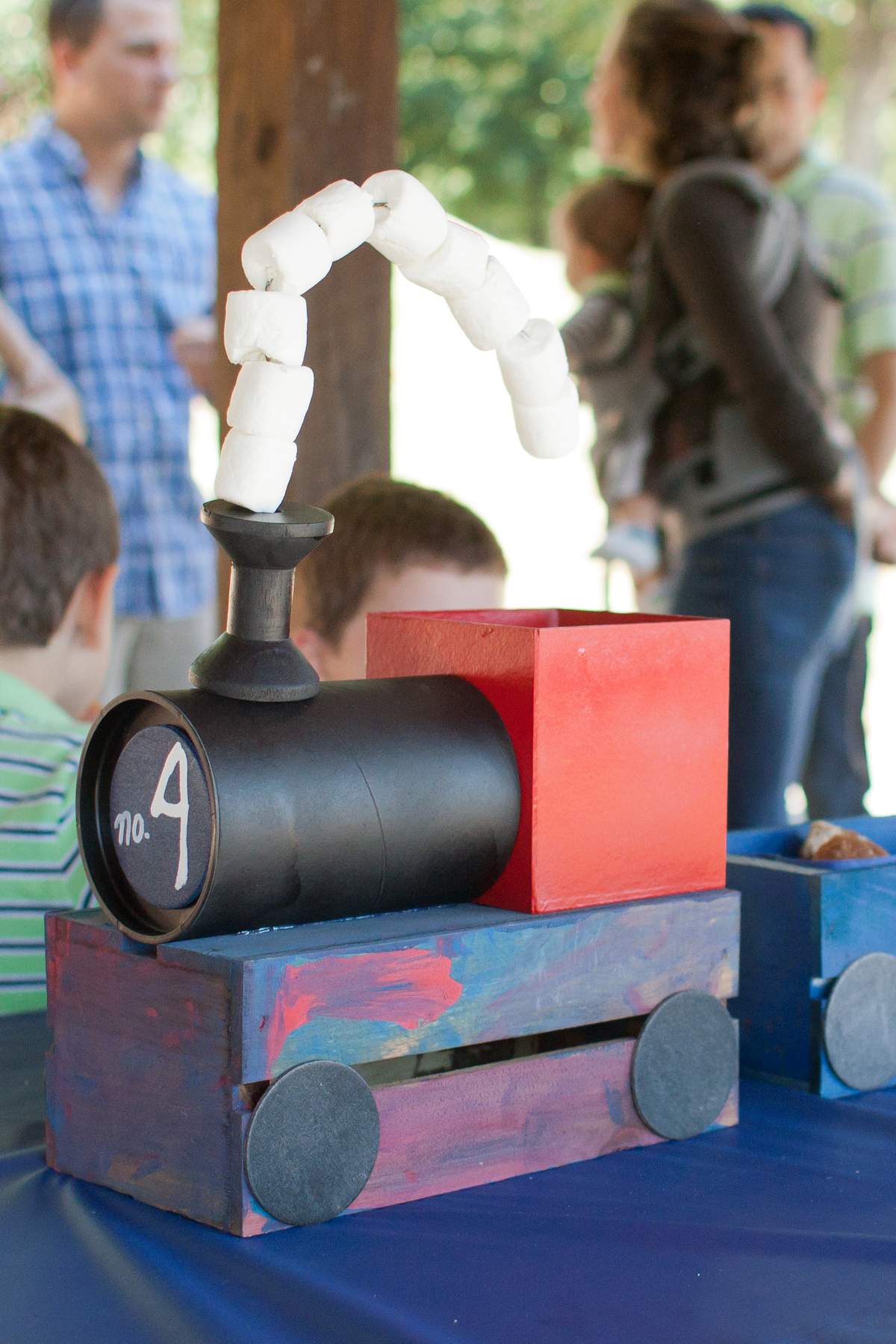 Dane's Vintage-y Train Party - Trains