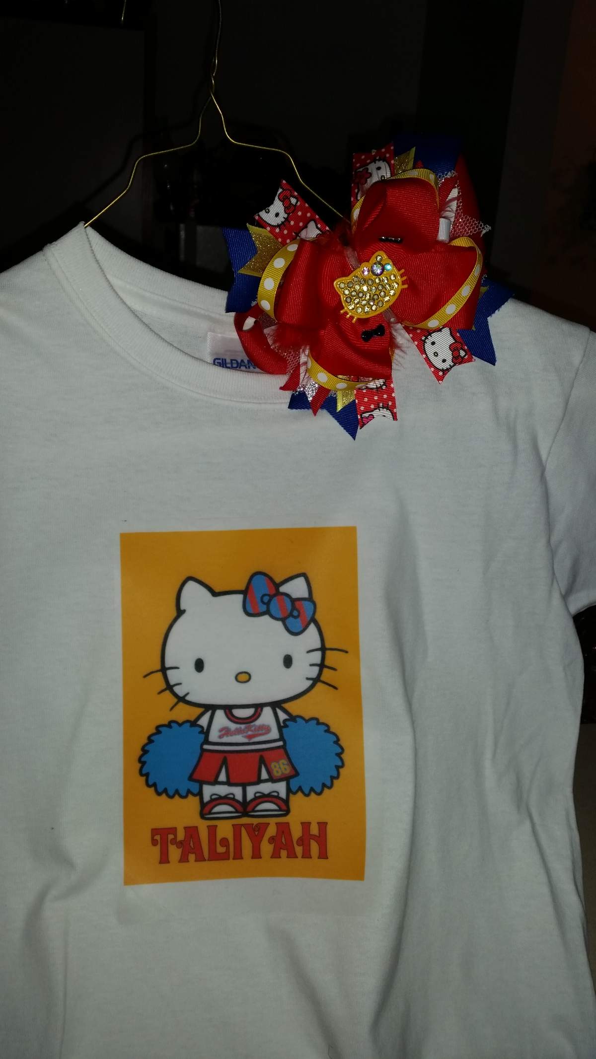 Taliyah's 6th birthday - hello kitty cheerleader