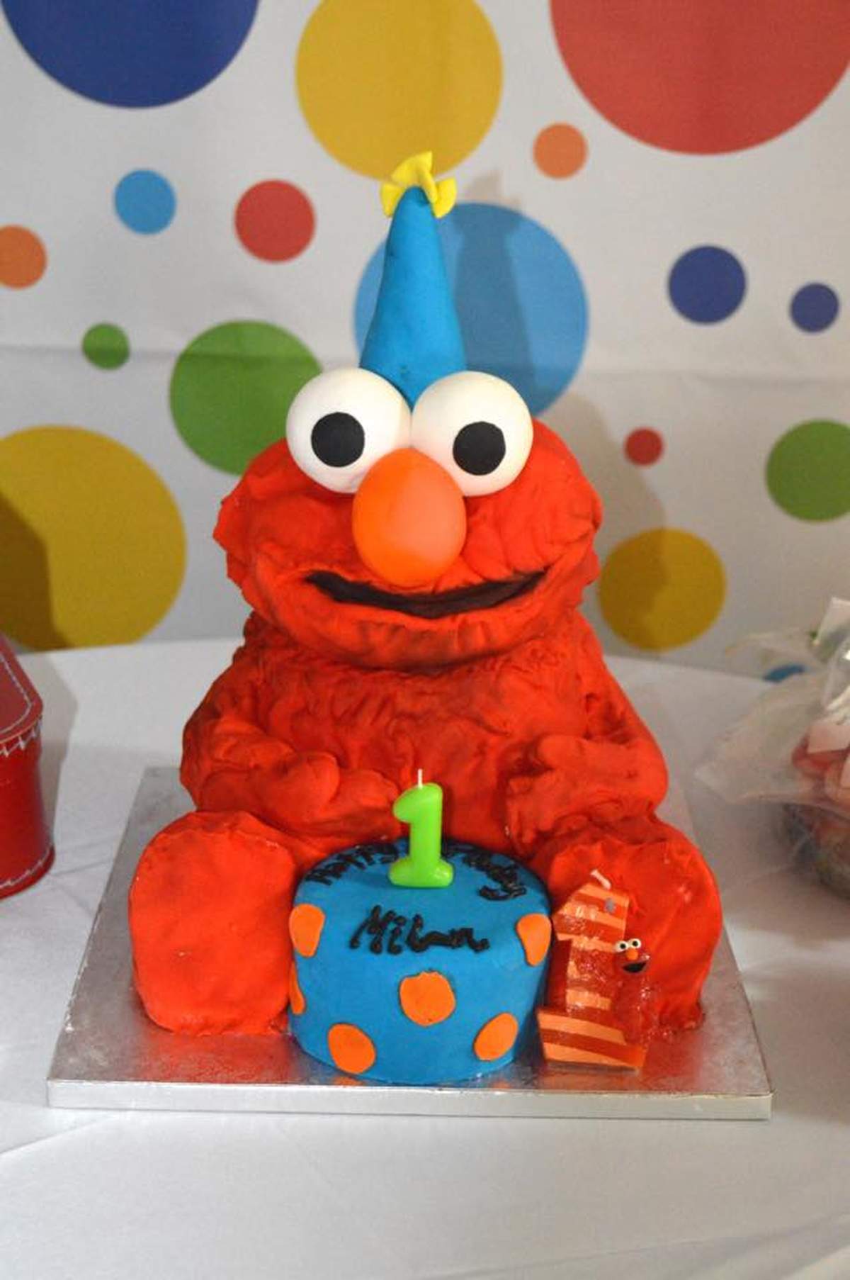 Milan's 1st Birthday - Elmo Theme - Elmo