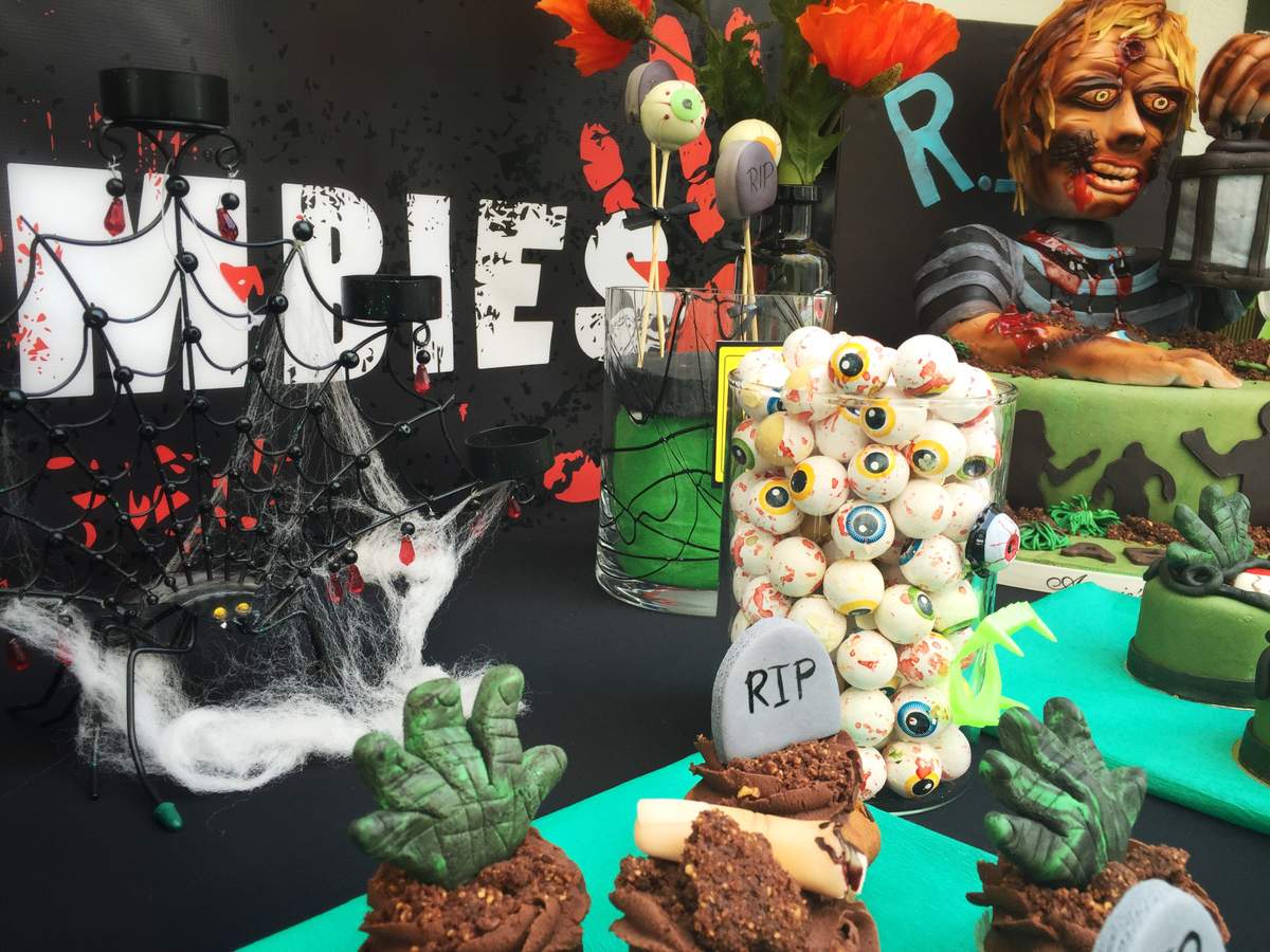 Zombie Party Ideas Photo 22 of 43 Catch My Party