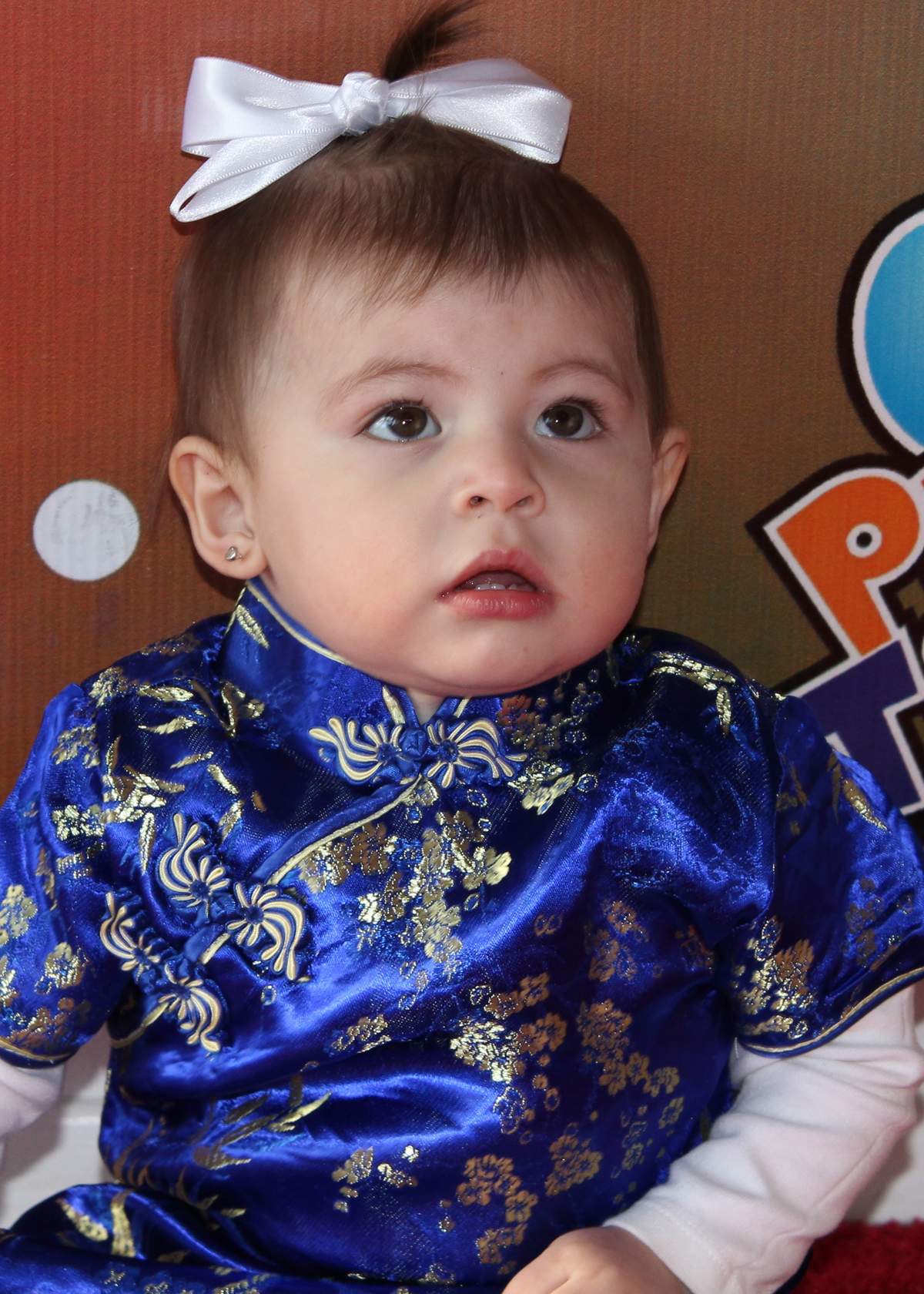 havanna's first birthday party - asian cherry blossom