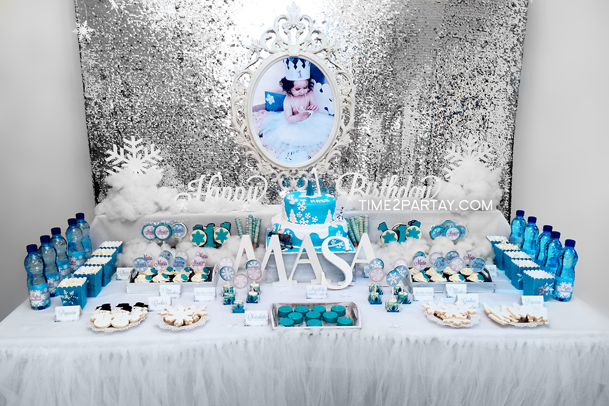 Winter Birthday Party Ideas Photo 35 of 40 Catch My Party