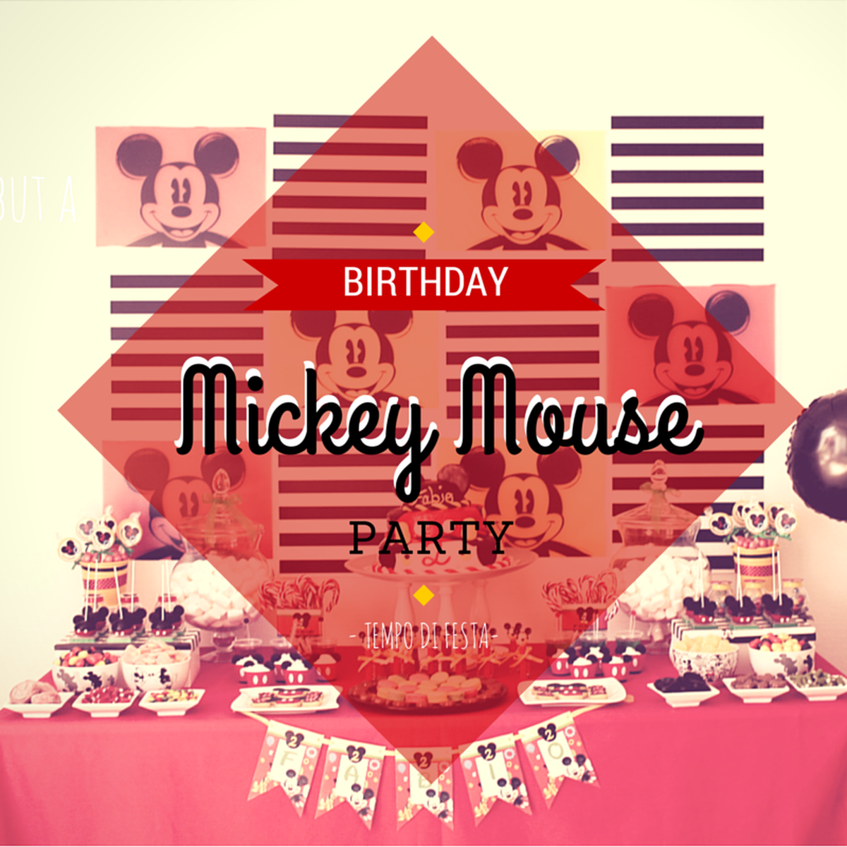Fabio's Birthday Party - Mickey Mouse