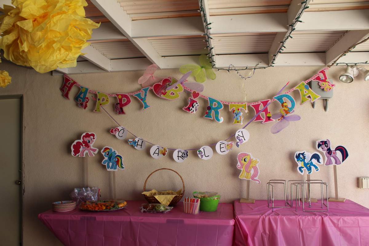 My Little Pony Birthday Party  - My Little Pony Charley's 3rd Birthday 