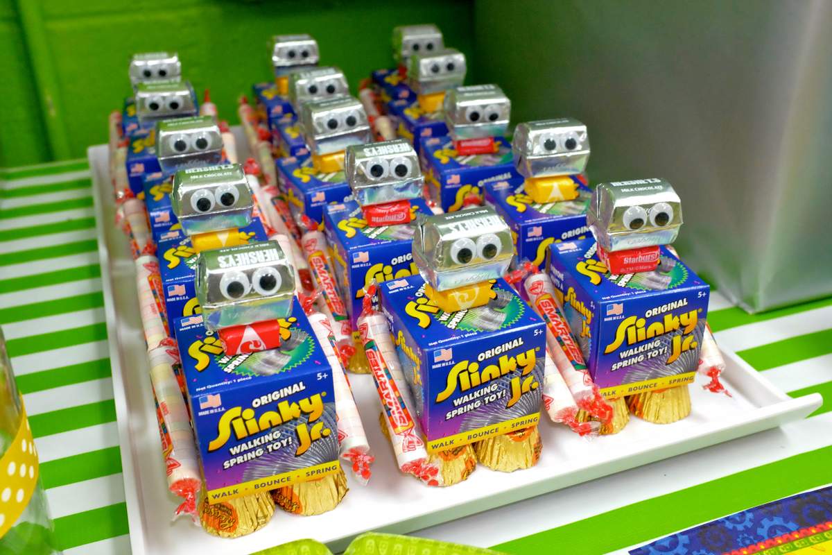 Robots Birthday Party Ideas Photo 31 of 44 Catch My Party