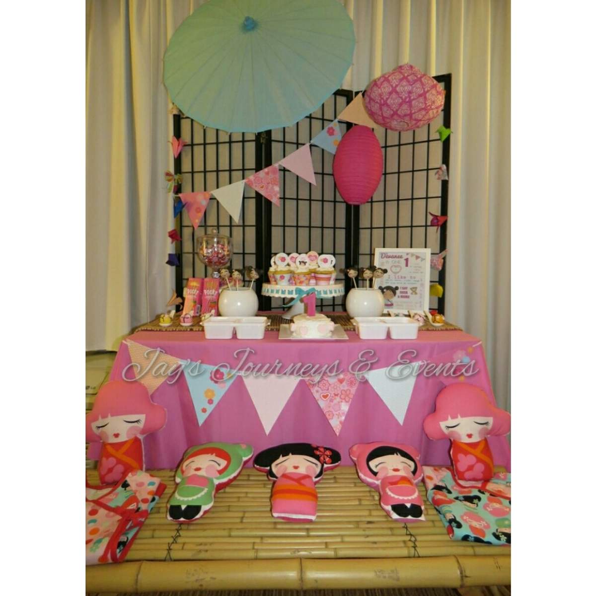 Kokeshi Doll 1st Birthday - Kokeshi Doll