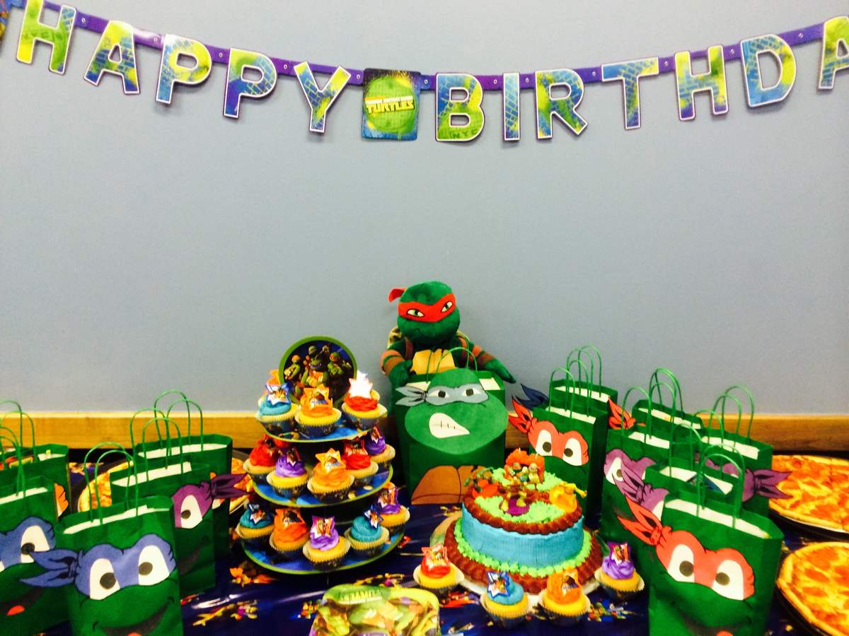 Micah's Ninja Turtle Party - Teenage Mutant Ninja Turtles