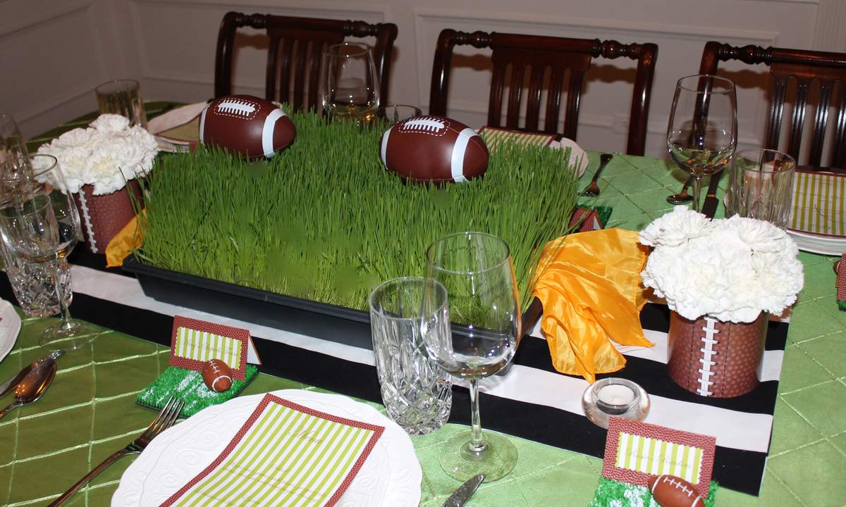 Fantasy Football Dinner Party Party Ideas Photo 6 of 20 Catch My Party