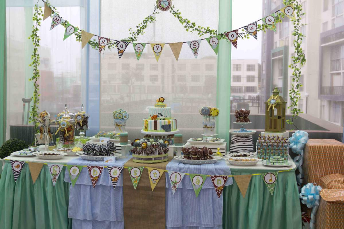 Let´s go Safari Baby Shower - Safari
