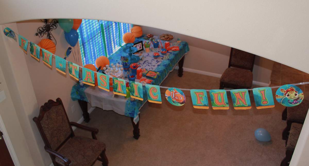 Elizabeth's Finding Nemo 1st Birthday Party! - Finding Nemo