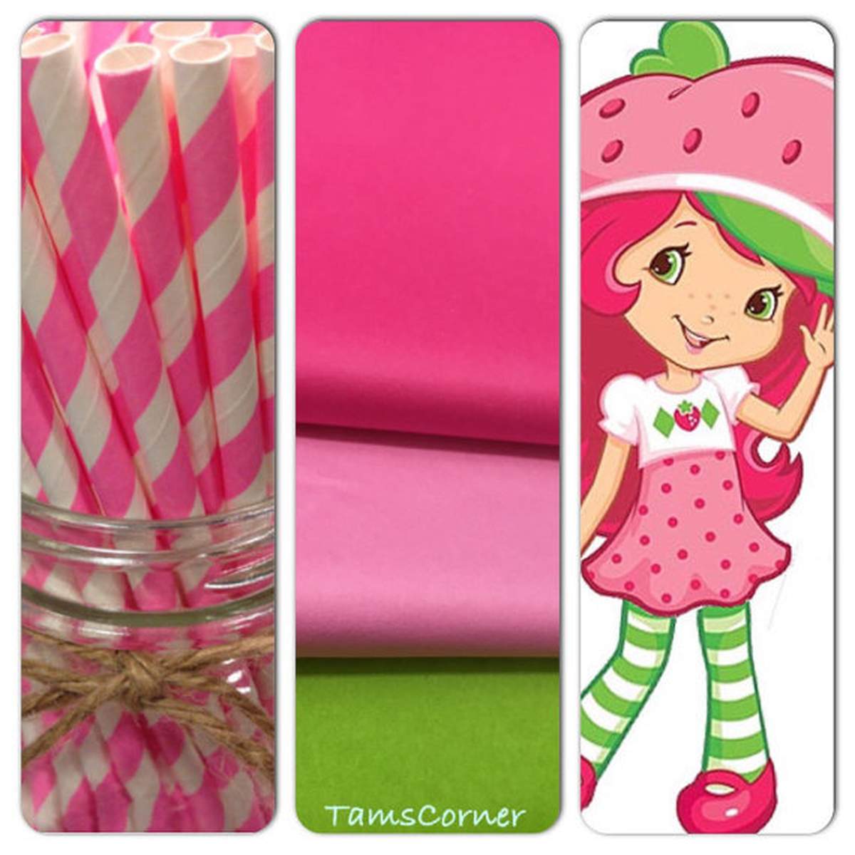 Strawberry shortcake Birthday Decoration - Strawberry Shortcake
