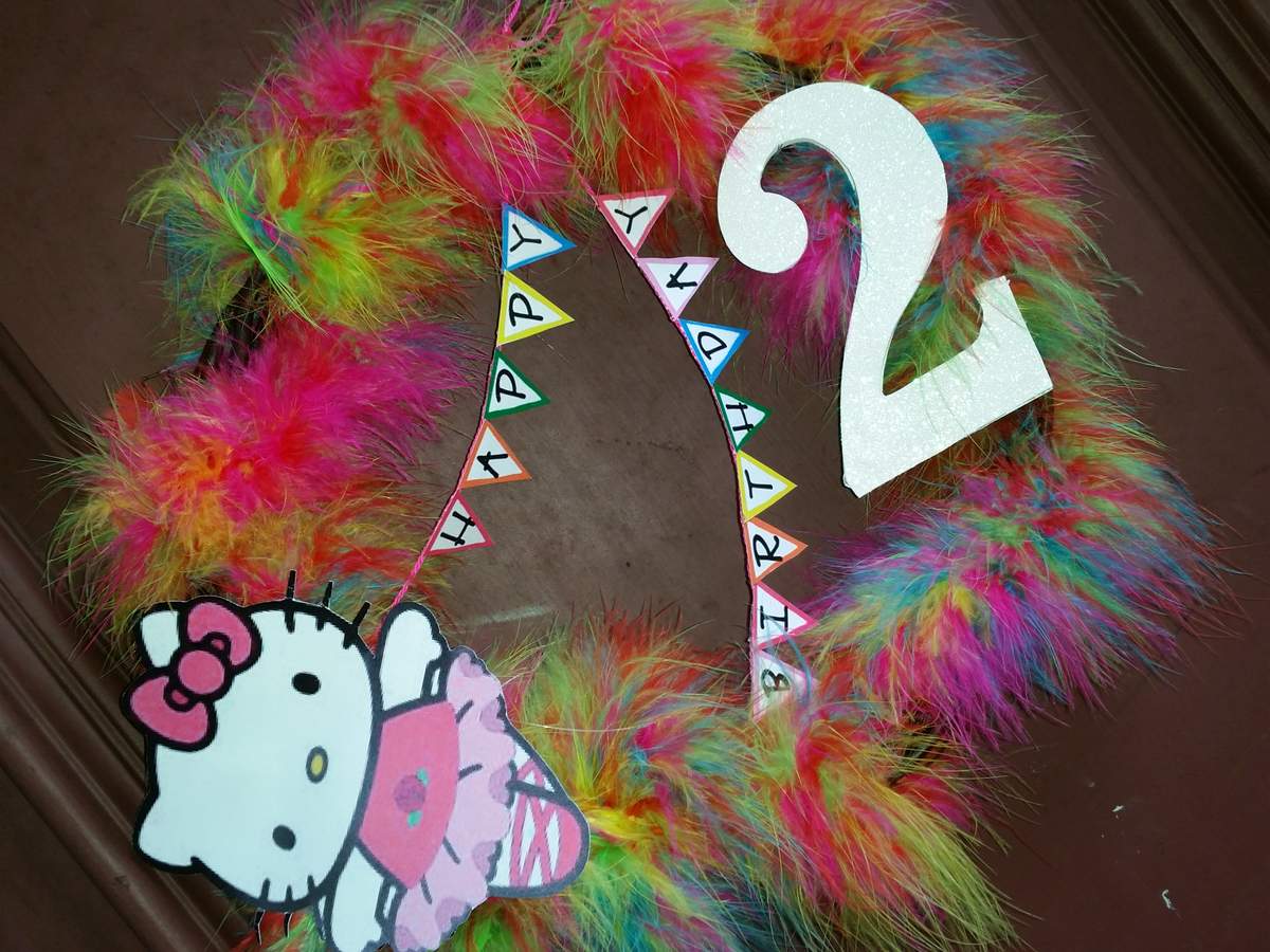 Ziporah's two-tu cute birthday - hello kitty