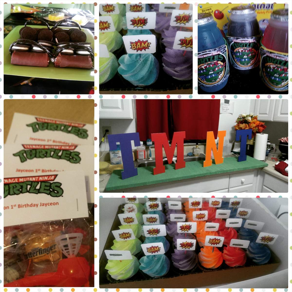 Prince Jayceon's TMNT 1st Birthday Party - TMNT