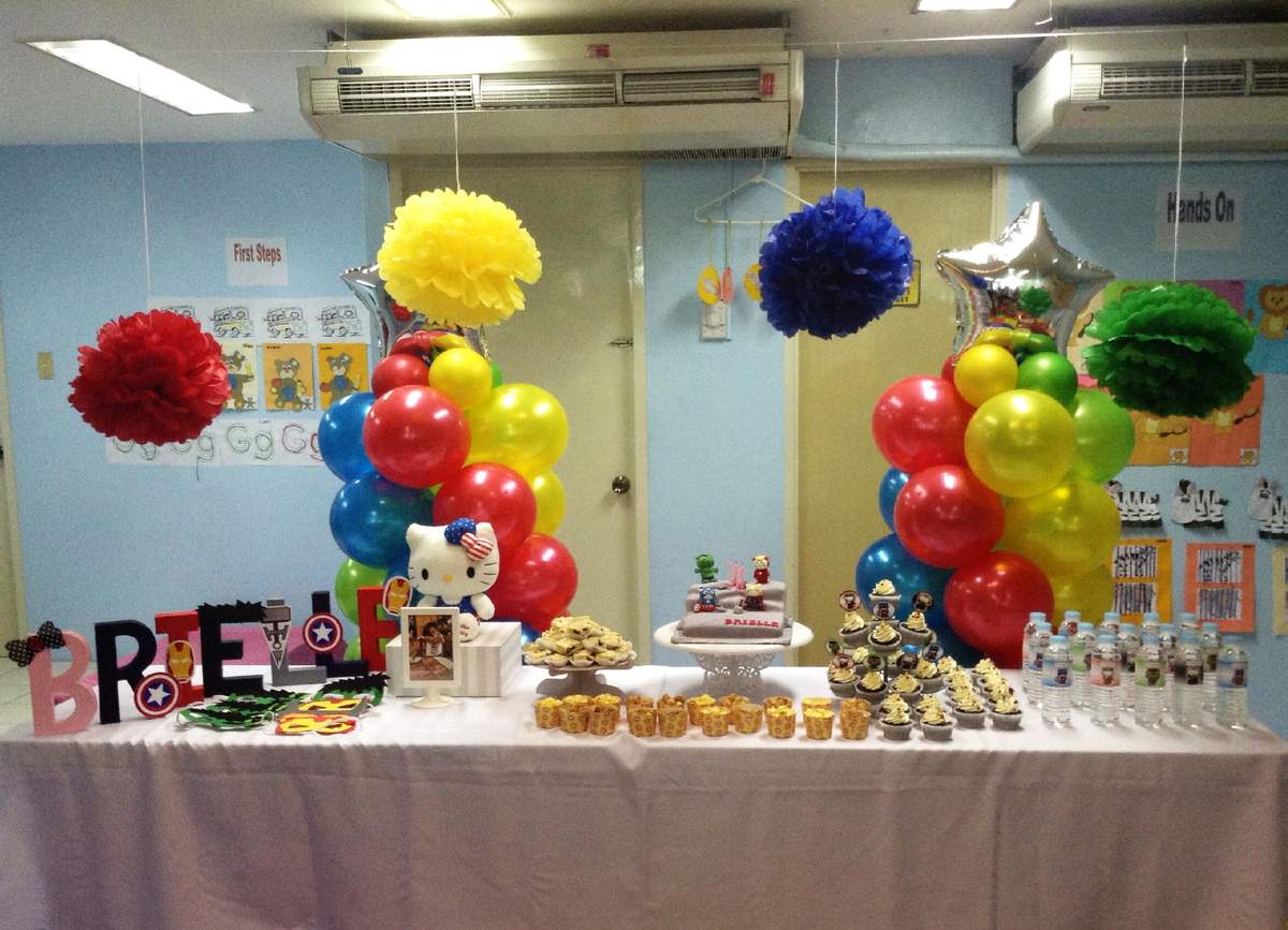 Brielle's 3rd: A Kitty-Avengers Party - Kitty-Avengers